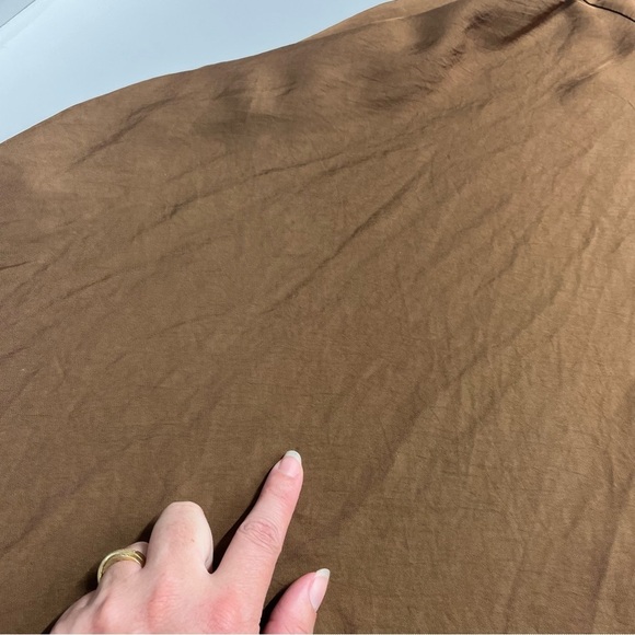 Flawed Vince XS dress pockets adjustable spaghetti strap lace style neckline - Picture 12 of 16